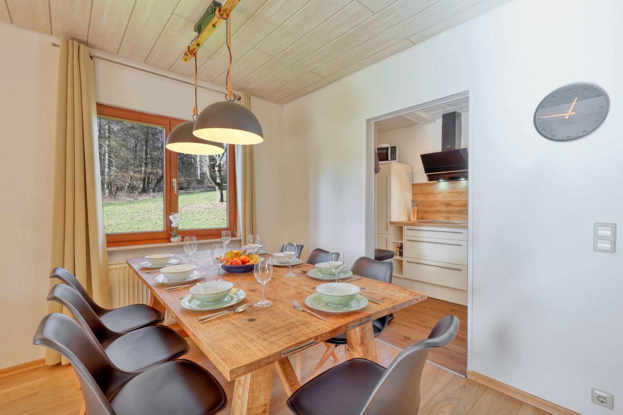Waldfee Mit Eigener Sauna Кірхгайм Екстер'єр фото